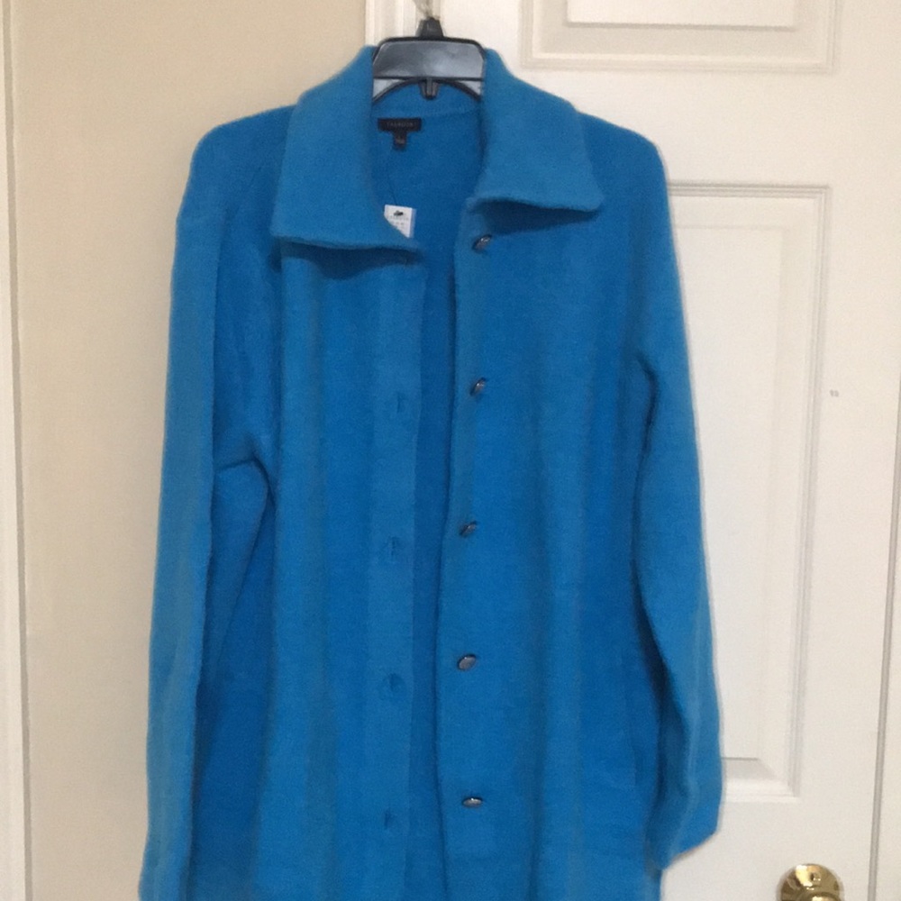 Talbots Stand Collar Coatigan
